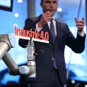 Auftakt-Pressekonferenz der HANNOVER MESSE, 20. April 2016: Dr. Jochen Köckler, Mitglied des Vorstands Deutsche Messe AG, gibt einen Überblick über Themen, Daten und Fakten zur HANNOVER MESSE 2016.