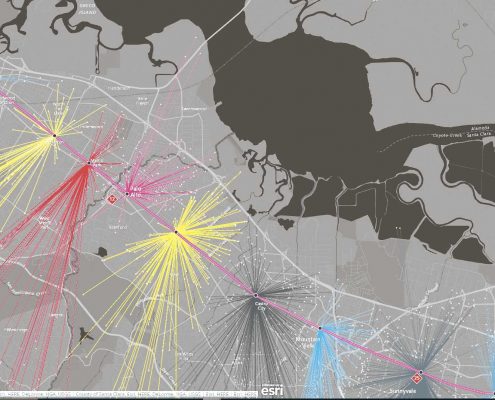 An welchen Stationen steigen die meisten Pendler aus und ein und woher kommen sie? Diese Storymap beantwortet die Frage auf einen Blick.